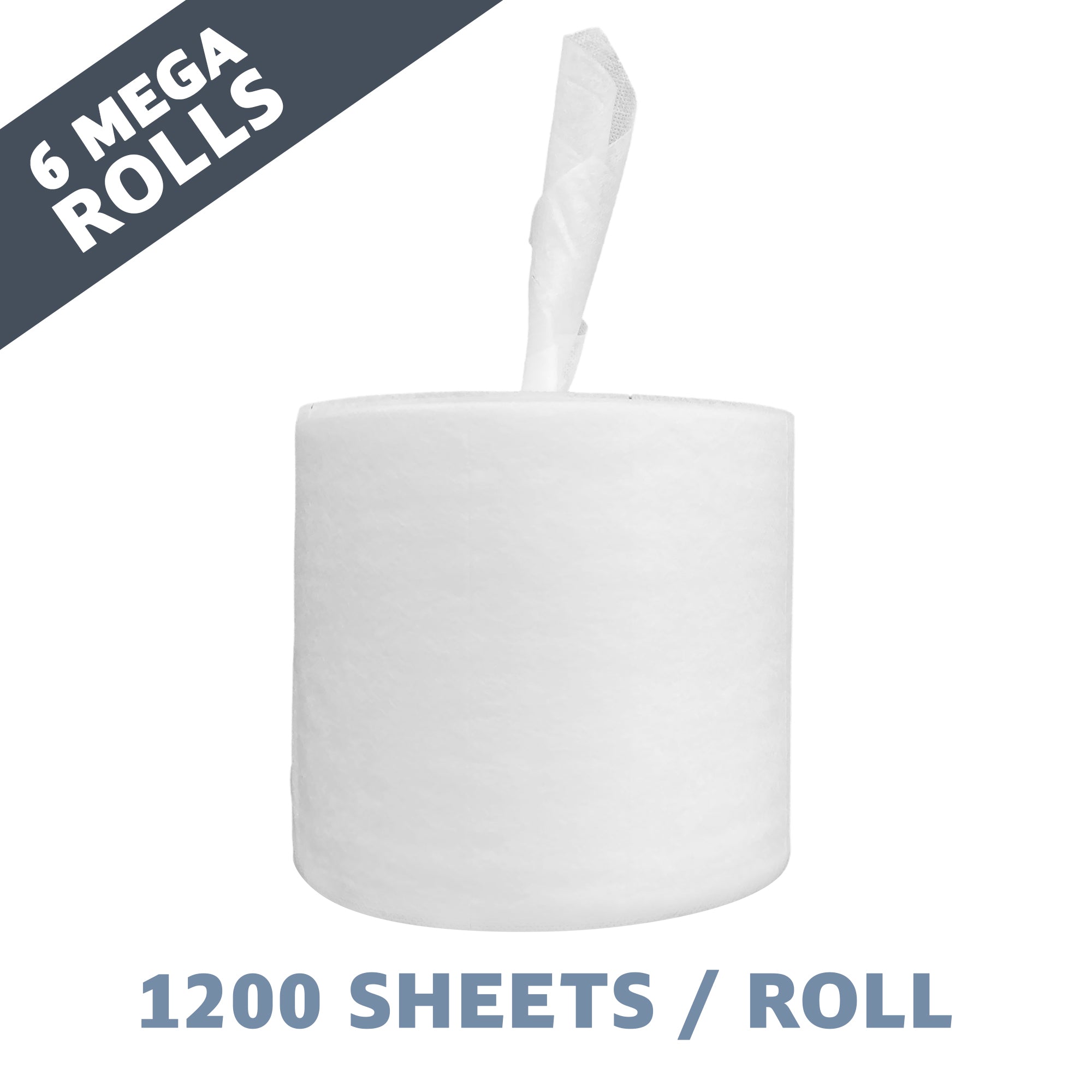 Dry Wipes Refill Roll Large CenterPull Rolls for Wipe Dispensers