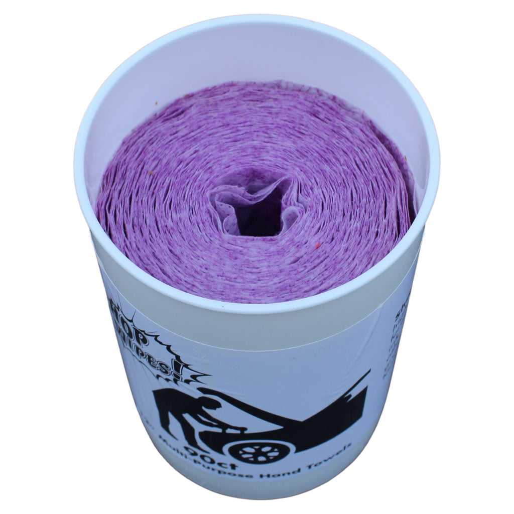 Heavy Duty Premoistened Wipes for Hands and Equipment - Bulk Pack of 6 Canisters