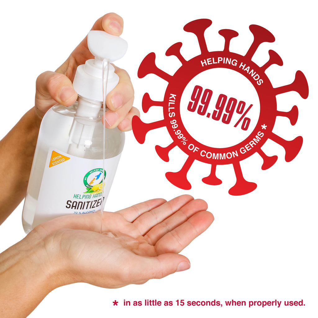 moisturizing scented gel hand sanitizer bulk pack commercial size - kills 99.99% of common germs