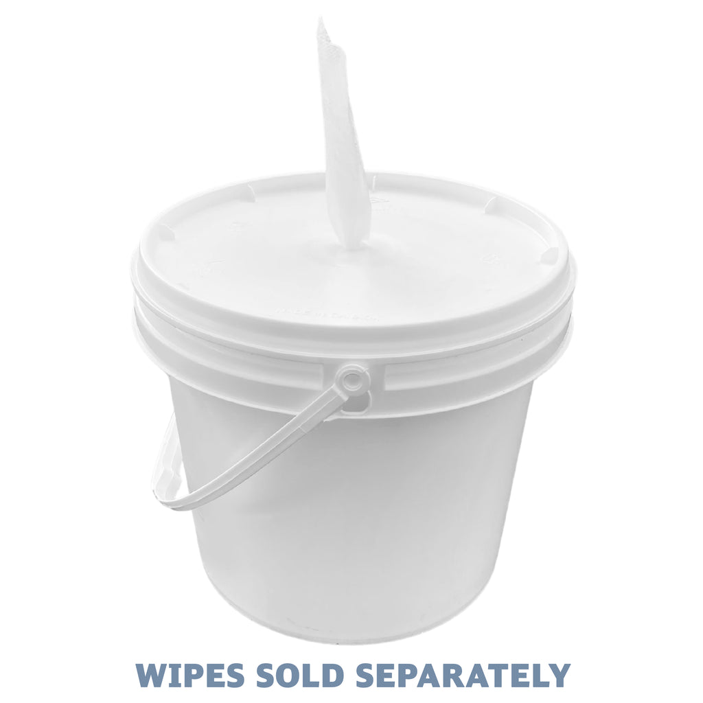Bucket Wipe Dispenser for Large Wipe Rolls
