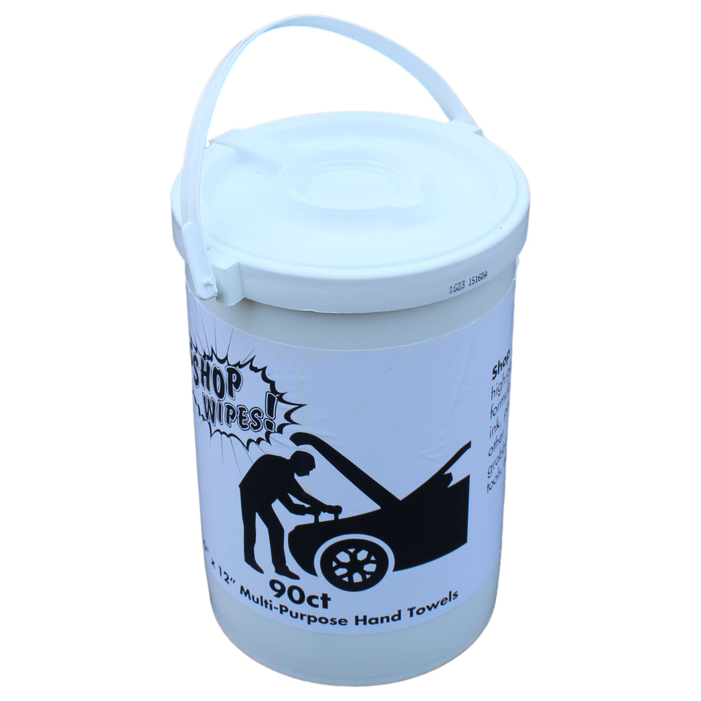 Non-Scratch Scrubbing Wipes - Industrial Wet Wipe for Factories, Auto Shops, Warehouses - Disposable