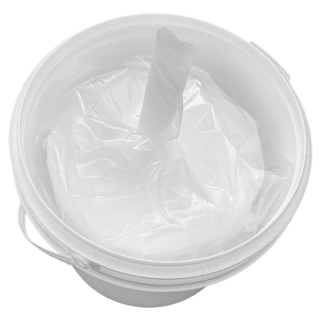 Gym Wipe Dispenser Bucket - White